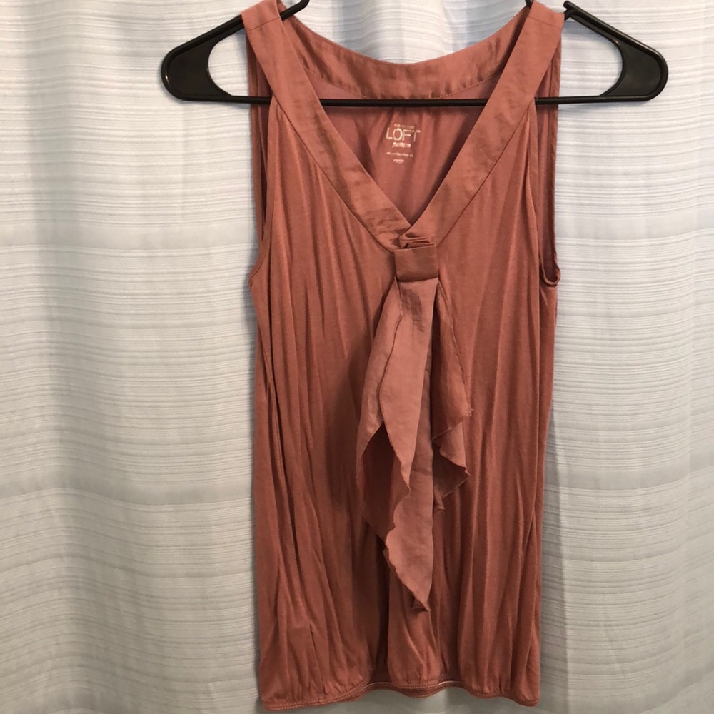 Ann Taylor LOFT Pink blouse
